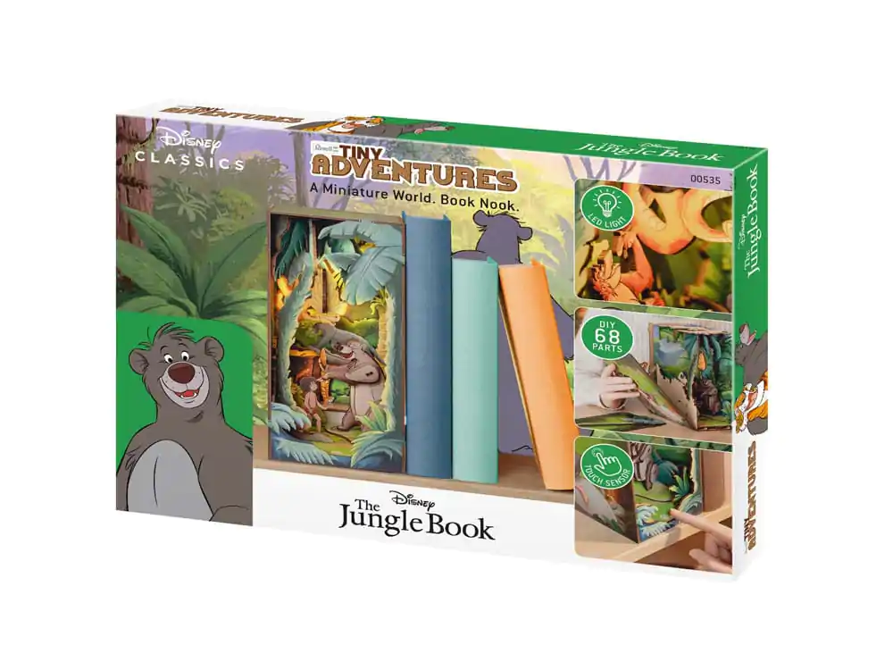 Disney Tiny Adventures Book Nook Mini Diorama The Jungle Book 23 cm product photo