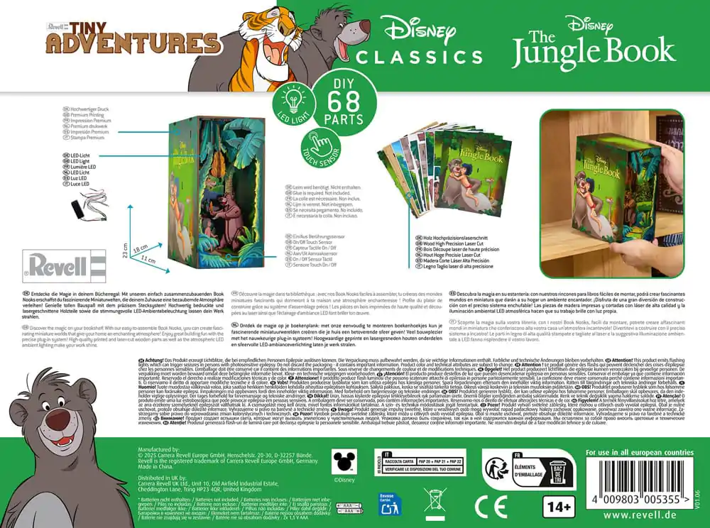 Disney Tiny Adventures Book Nook Mini Diorama The Jungle Book 23 cm product photo