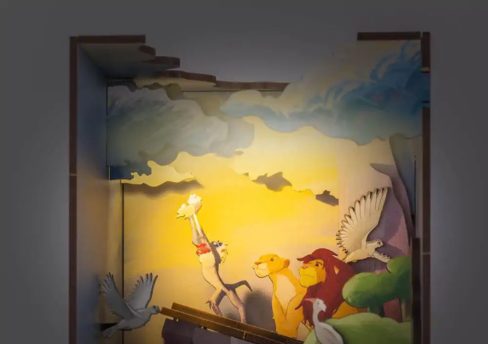 Disney Tiny Adventures Book Nook Mini Diorama The Lion King 23 cm product photo