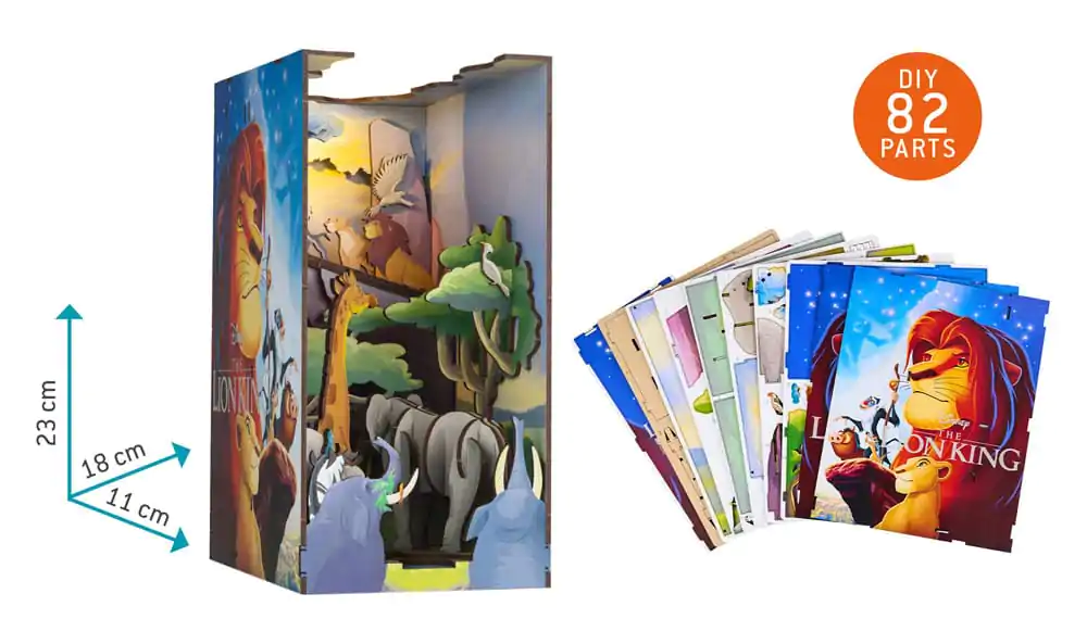 Disney Tiny Adventures Book Nook Mini Diorama The Lion King 23 cm product photo