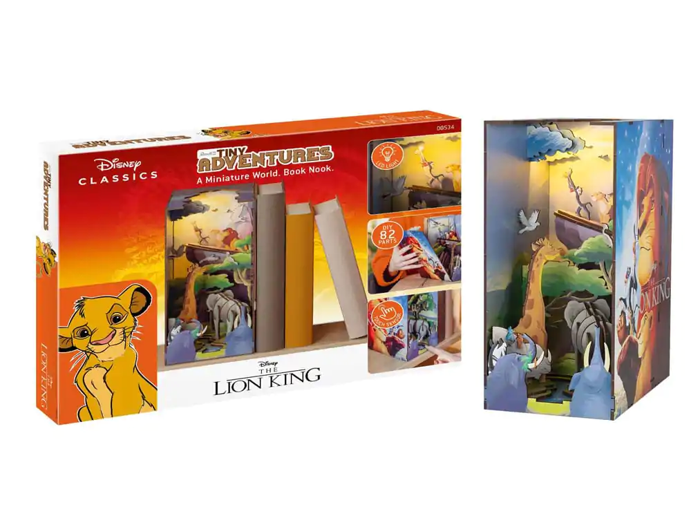 Disney Tiny Adventures Book Nook Mini Diorama The Lion King 23 cm product photo