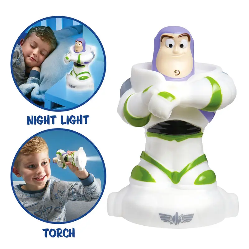 Disney Toy Story 4 Buzz Lightyear bedside night light and torch product photo