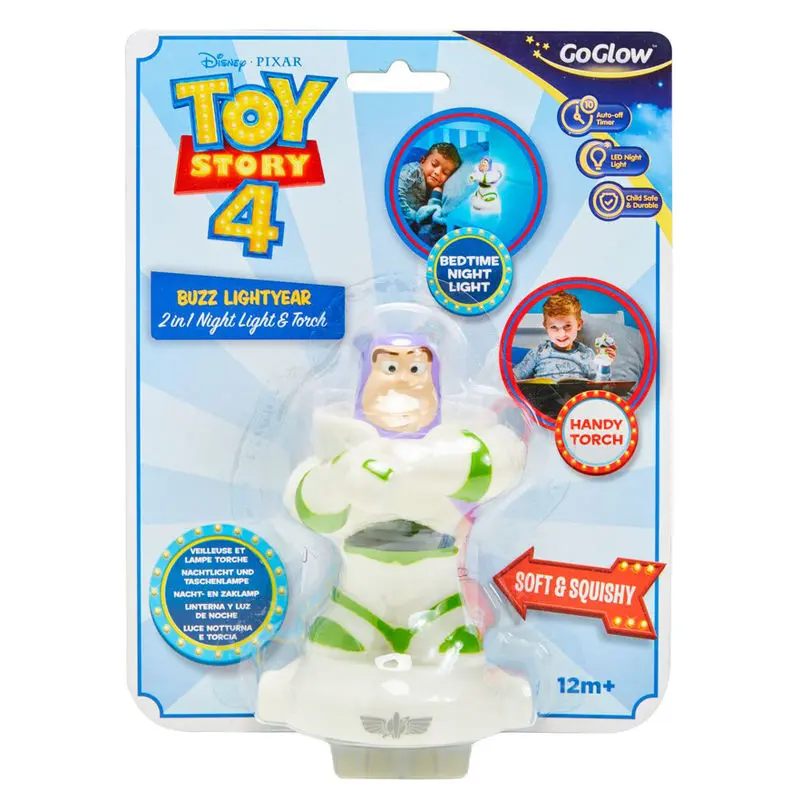Disney Toy Story 4 Buzz Lightyear bedside night light and torch product photo
