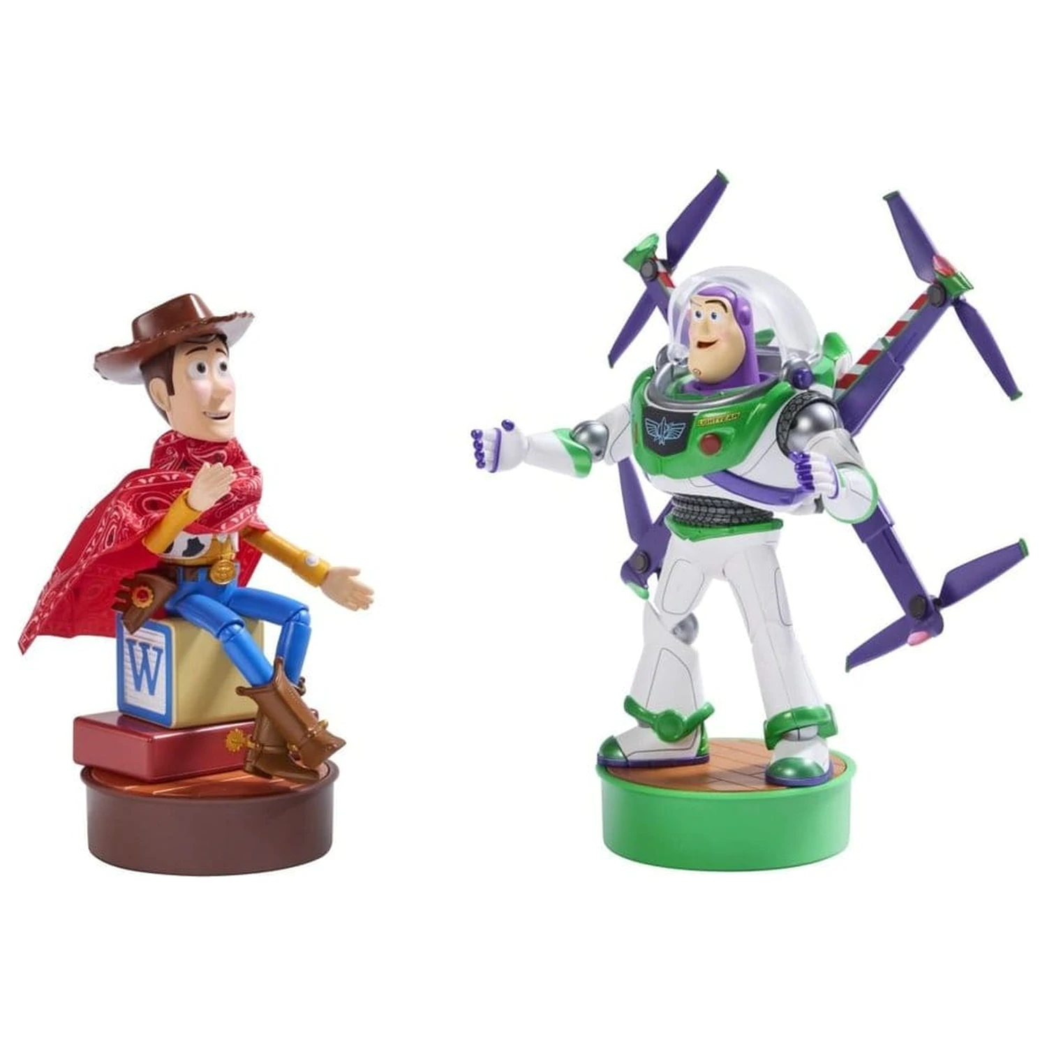 Disney Interactive Robot Toy Story 5 Set - Buzz Lightyear & Woody (Hi-Tech Edition) *English Version* product photo