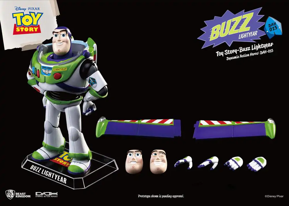 Disney Toy Story Buzz Lightyear Dinamic Heros figure product photo