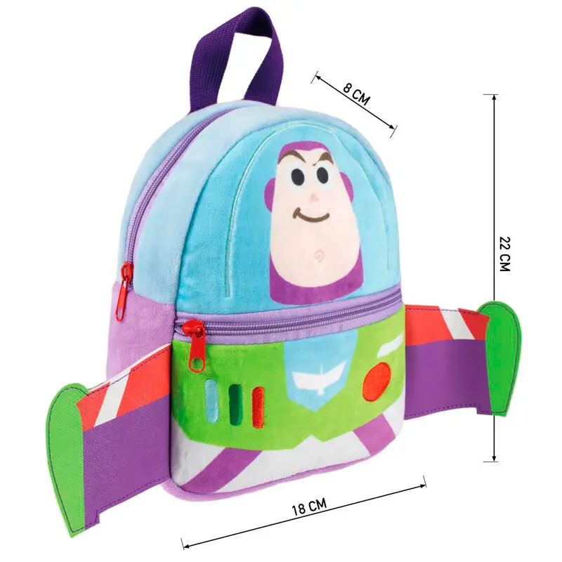 Disney Toy Story Buzz Lightyear plush backpack 22cm product photo