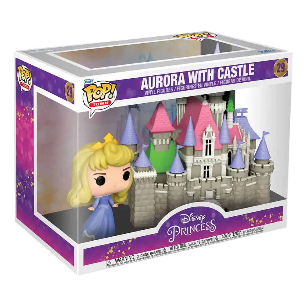 Disney: Ultimate Princess POP! Town Vinyl Figure Aurora & Castle (Sleeping Beauty) 9 cm termékfotó