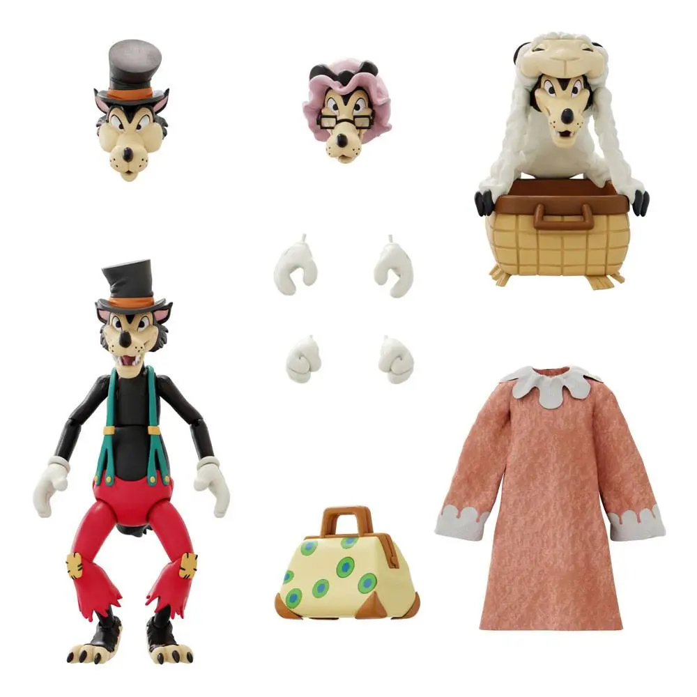 Disney Ultimates Action Figure The Big Bad Wolf 18 cm product photo