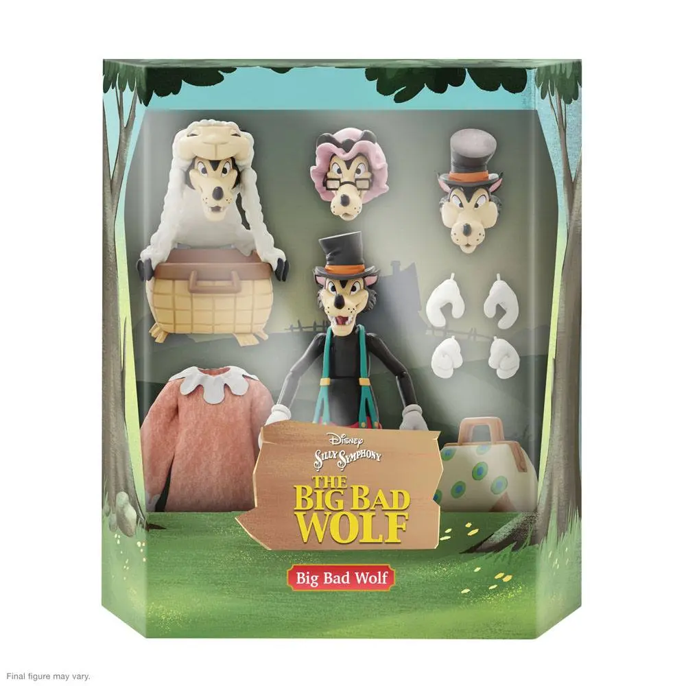Disney Ultimates Action Figure The Big Bad Wolf 18 cm product photo