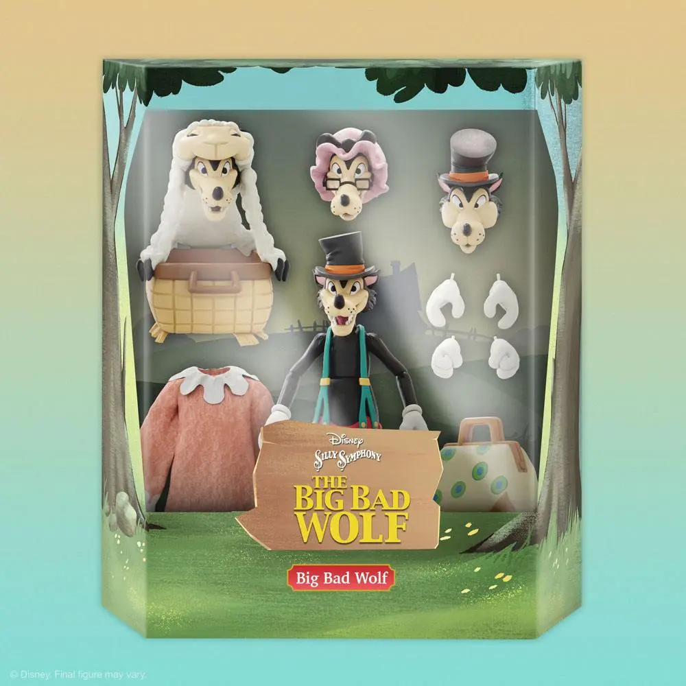 Disney Ultimates Action Figure The Big Bad Wolf 18 cm product photo