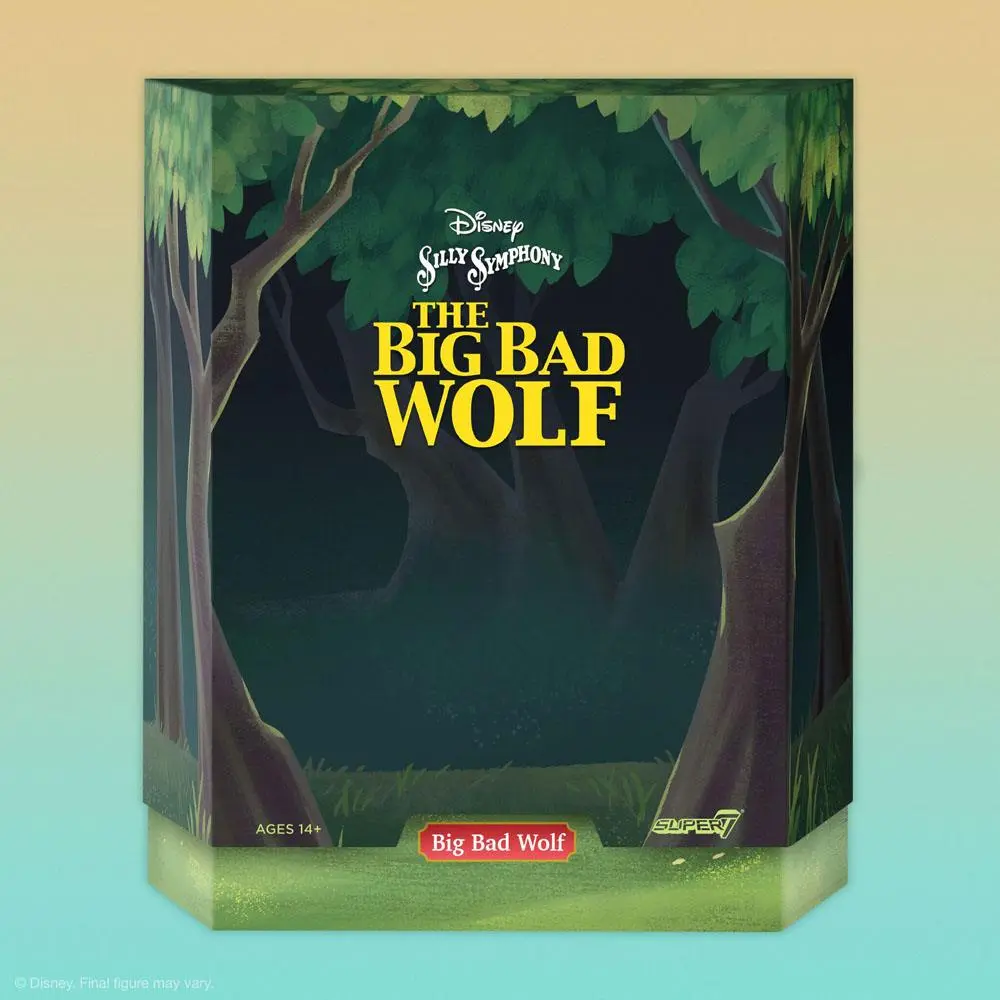 Disney Ultimates Action Figure The Big Bad Wolf 18 cm product photo