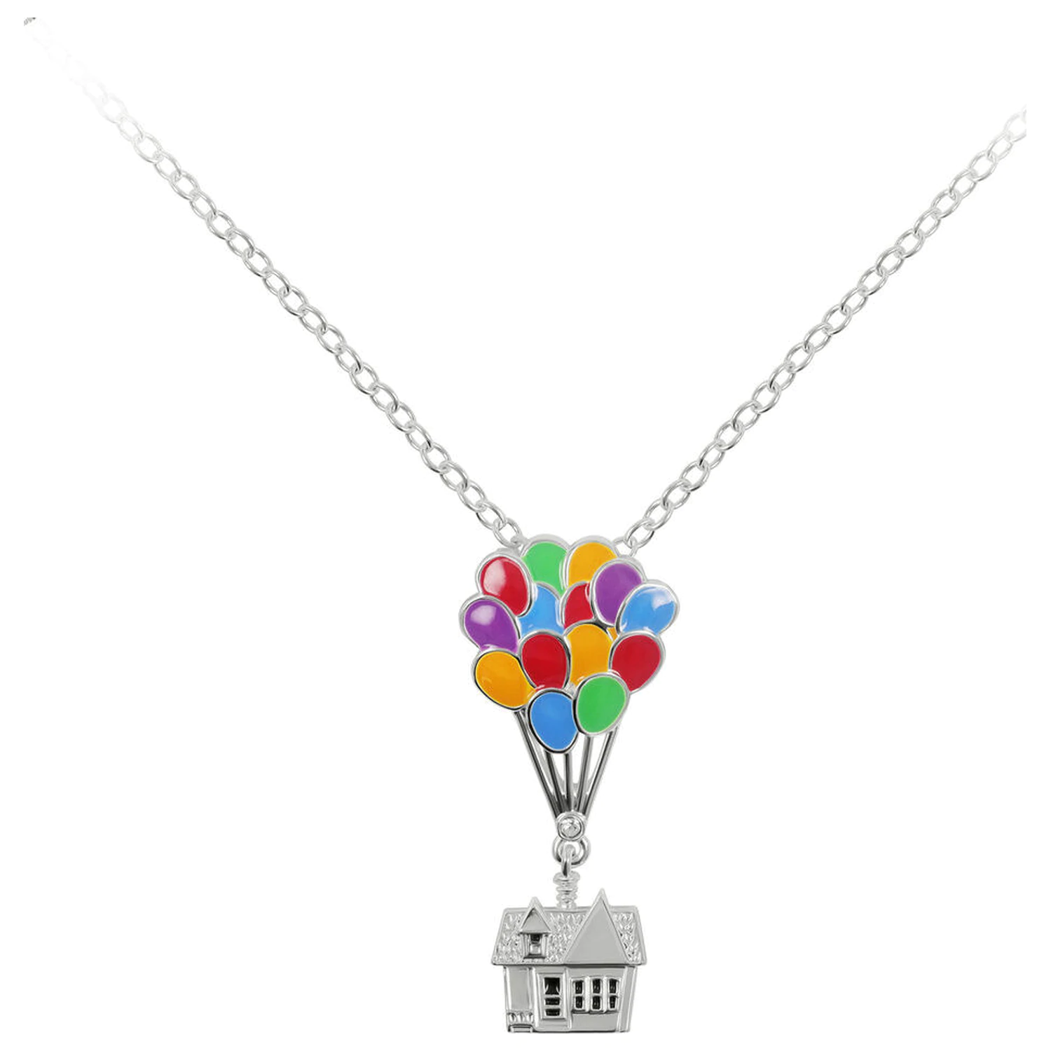 Disney Up Balloon House necklace product photo