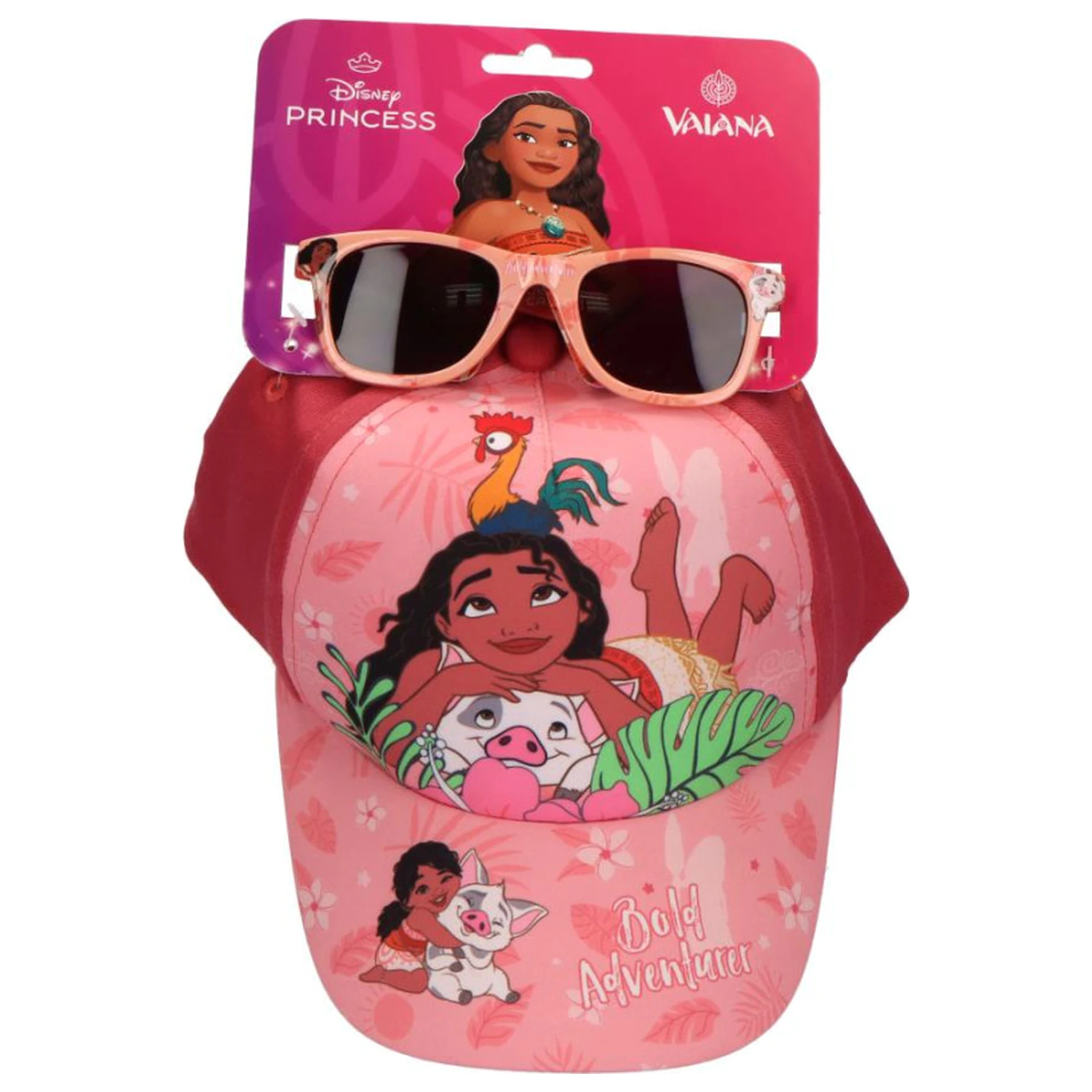 Disney Moana Bold Adventurer Sunglasses and Baseball Cap Set product photo