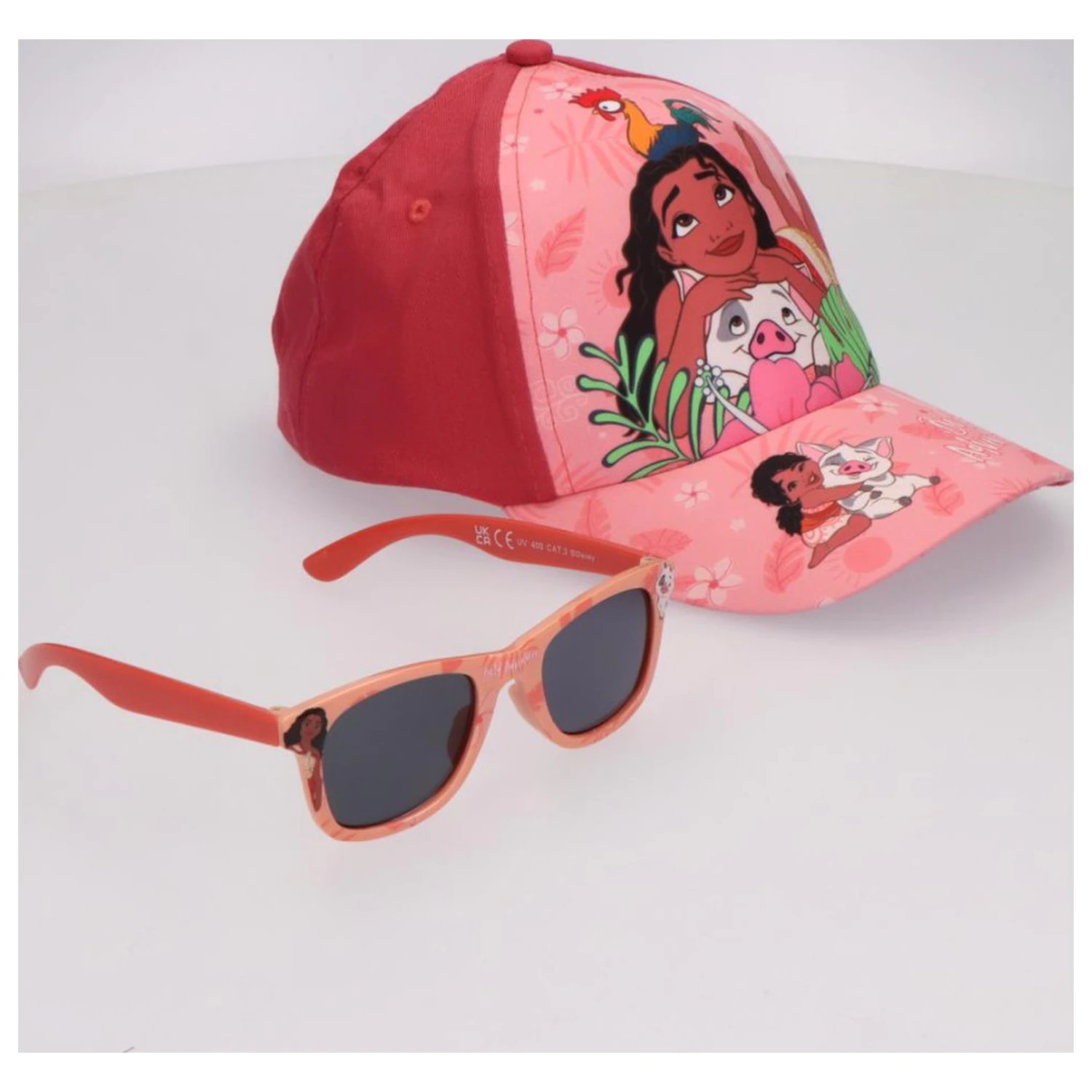 Disney Moana Bold Adventurer Sunglasses and Baseball Cap Set product photo