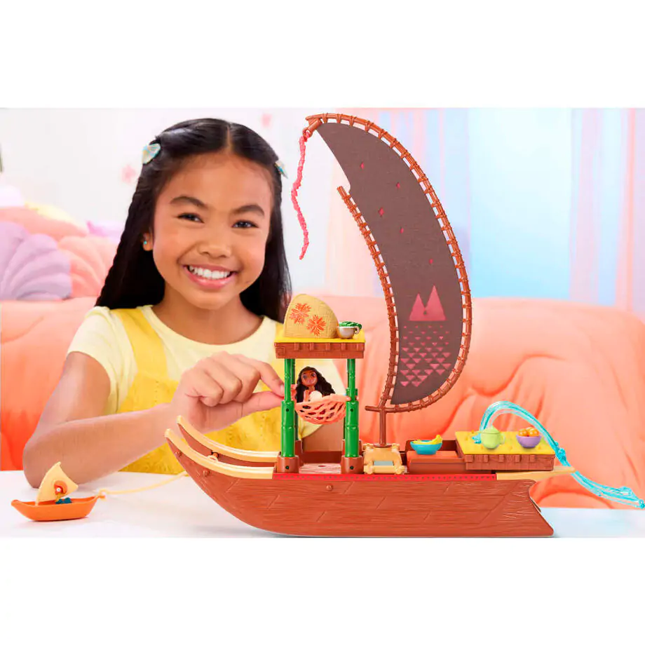 Disney Vaiana Moana 2 Adventure Canoe playset product photo