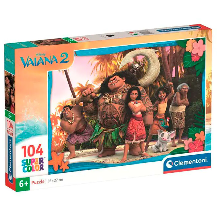 Disney Vaiana Moana 2 puzzle 104pcs product photo