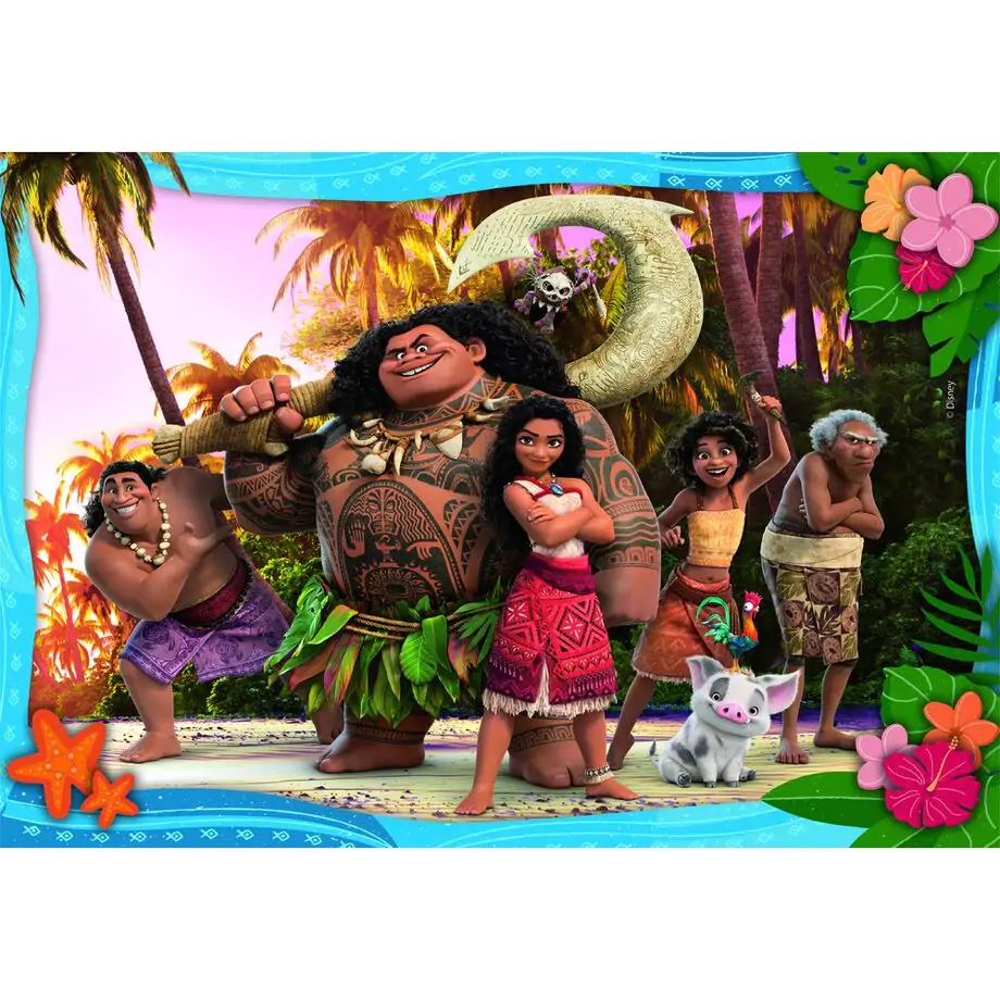 Disney Vaiana Moana 2 puzzle 104pcs product photo