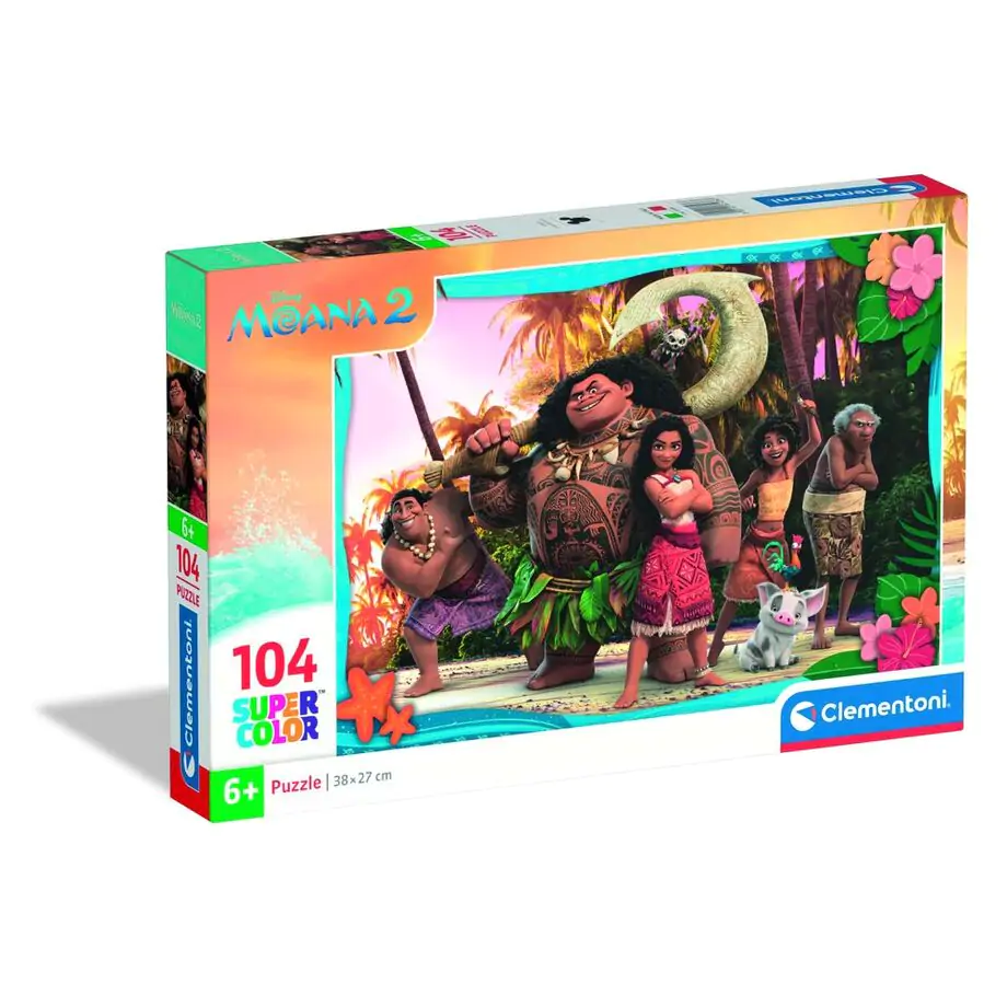 Disney Vaiana Moana 2 puzzle 104pcs product photo