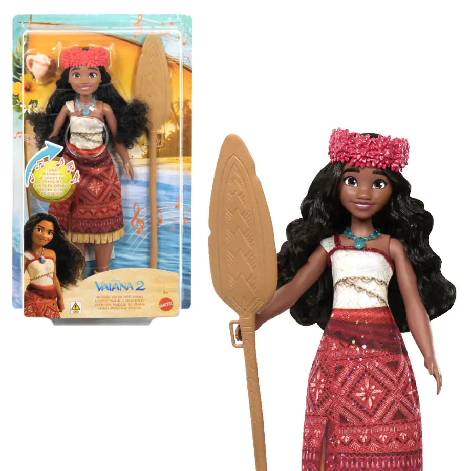 Disney Vaiana Moana 2 Singing Adventure Vaiana doll product photo