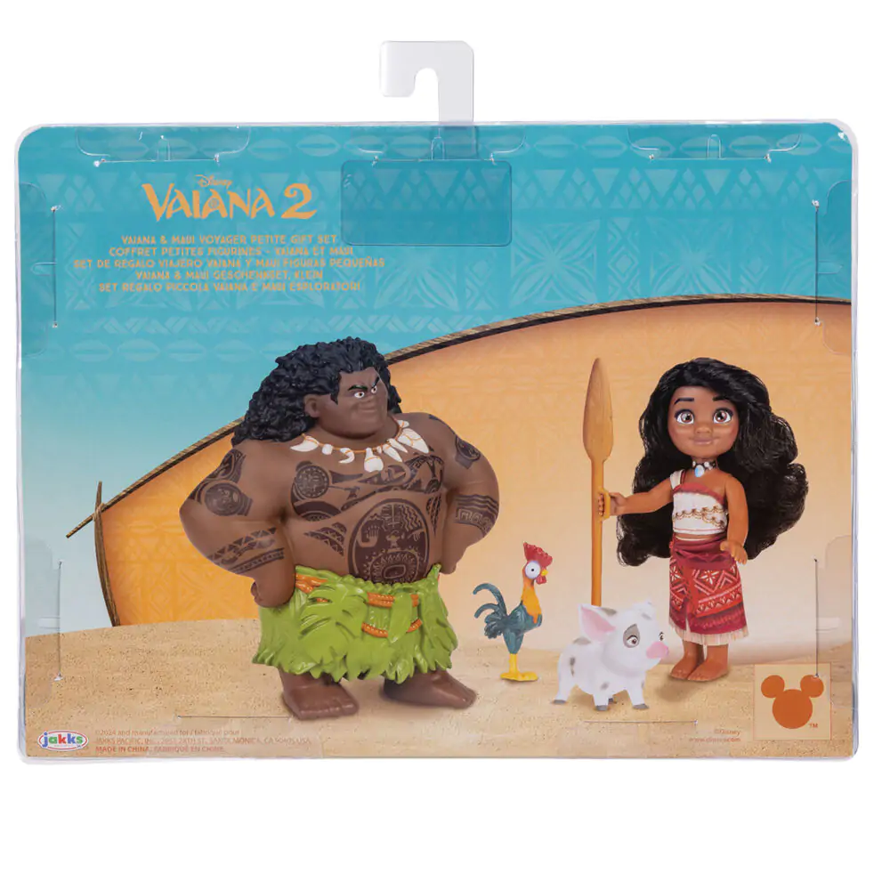 Disney Vaiana Moana 2 Vaiana & Maui doll 15cm termékfotó