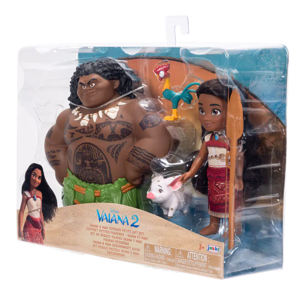 Disney Vaiana Moana 2 Vaiana & Maui doll 15cm termékfotó