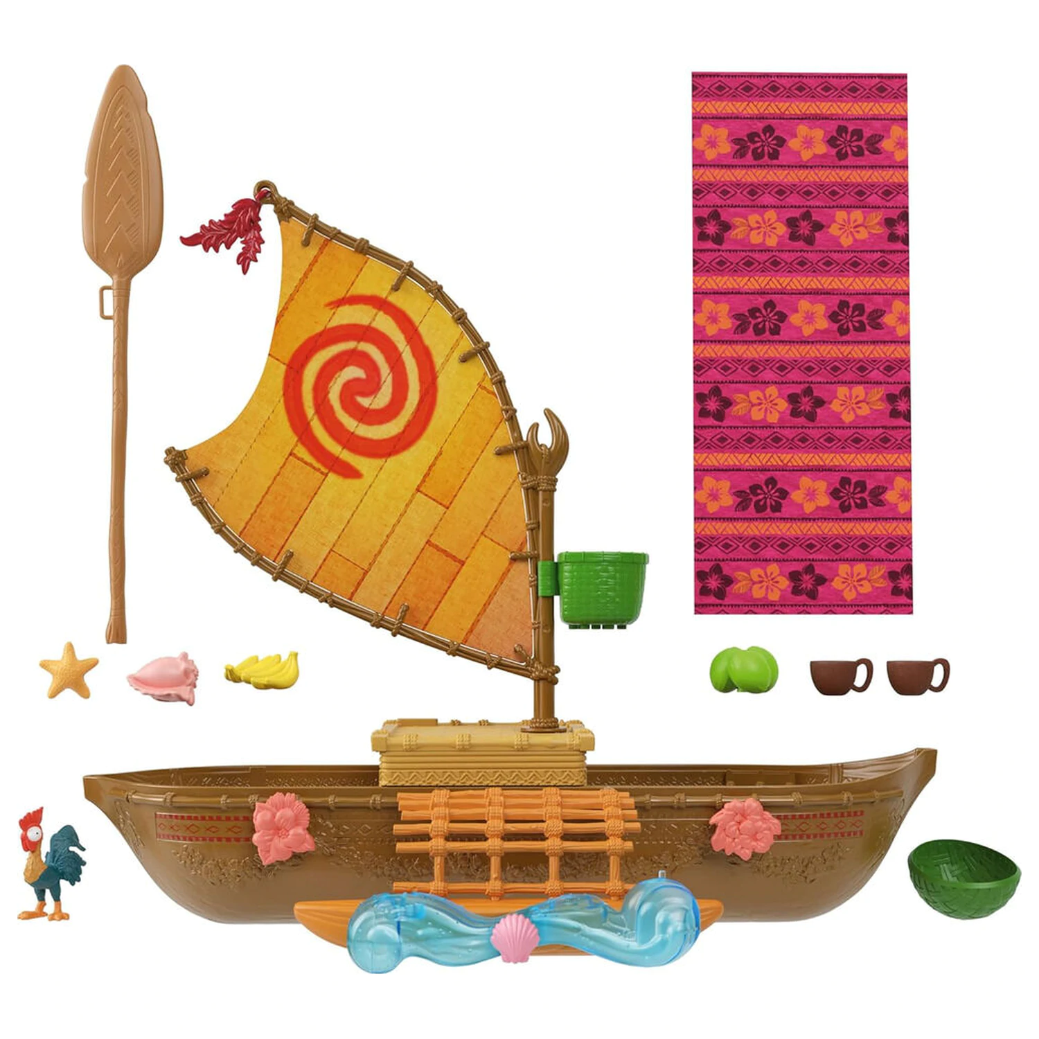 Disney Vaiana Moana boat playset product photo