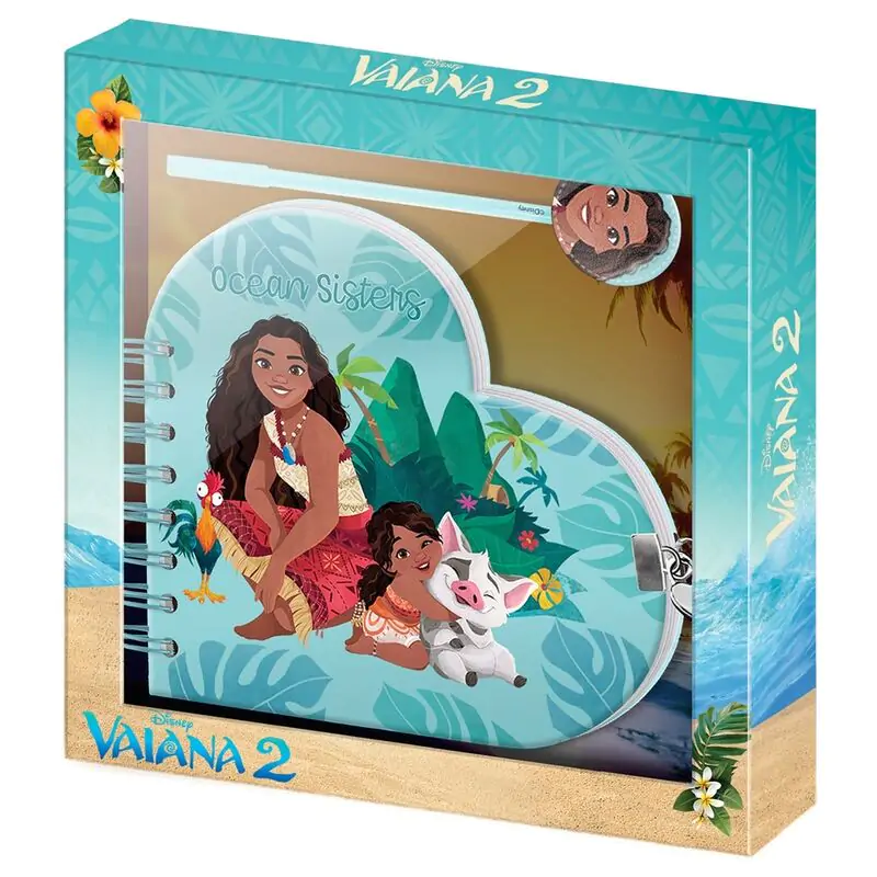 Disney Vaiana Moana diary + pen set termékfotó