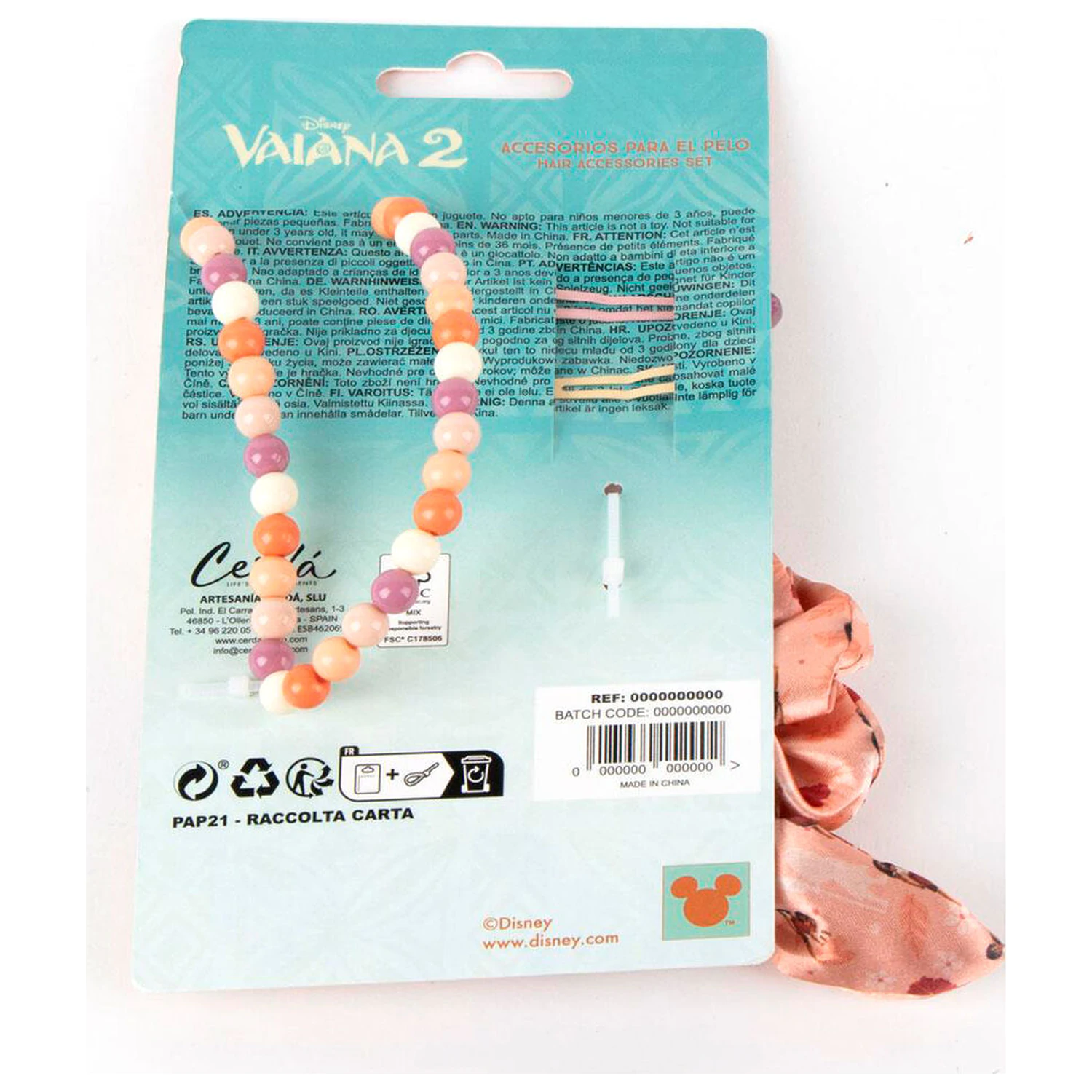 Disney Vaiana Moana Hair accessories set product photo