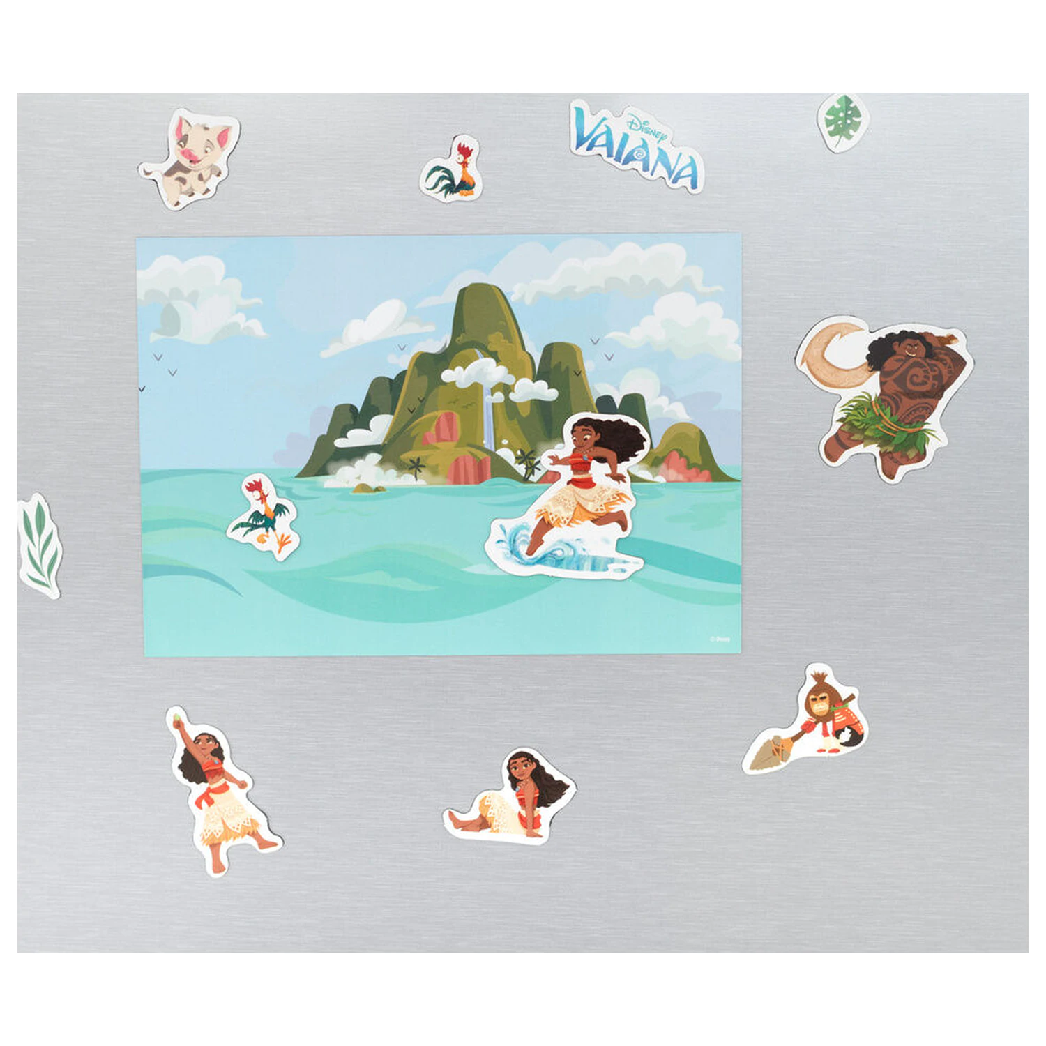 Disney Vaiana Moana set of die-cut magnets product photo