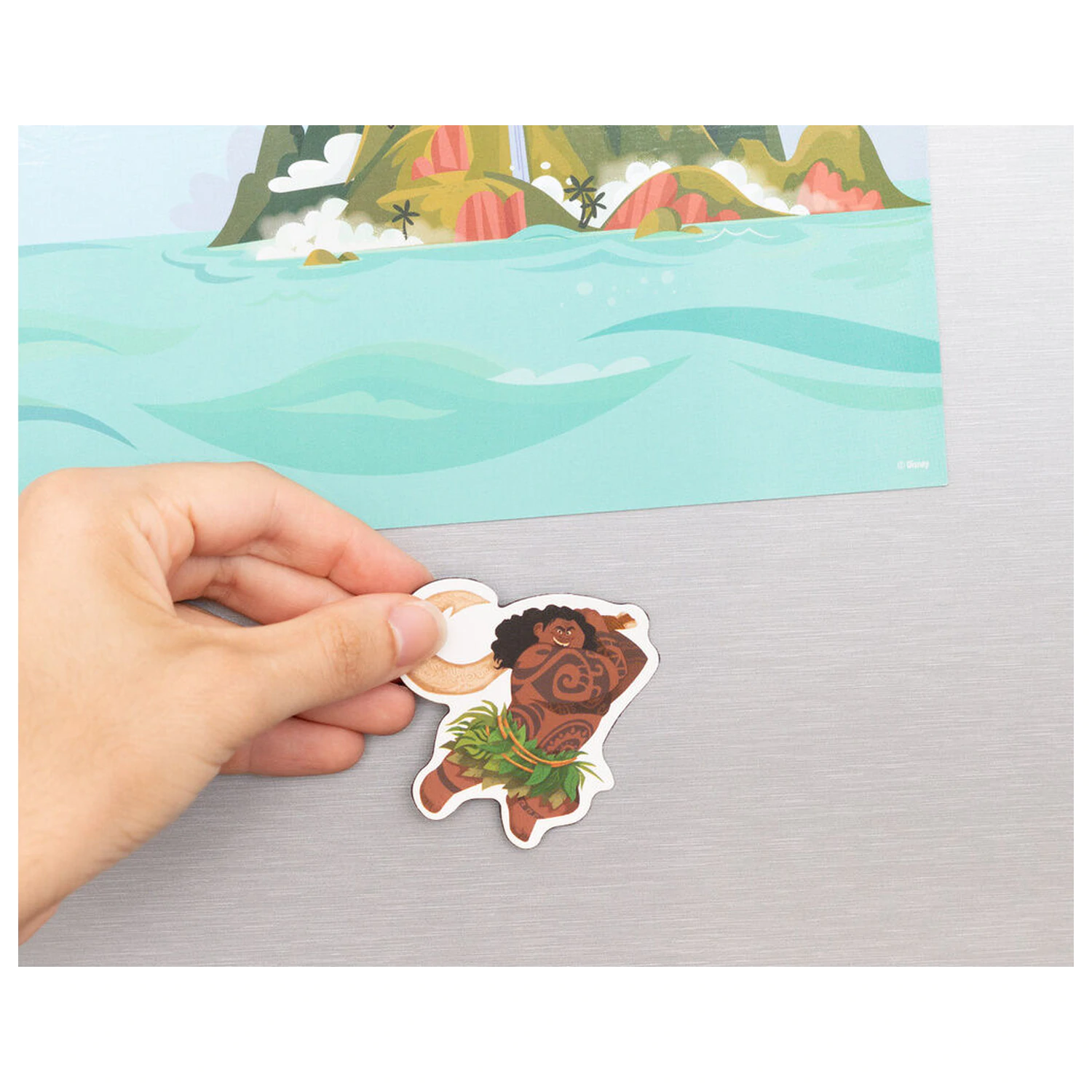 Disney Vaiana Moana set of die-cut magnets product photo