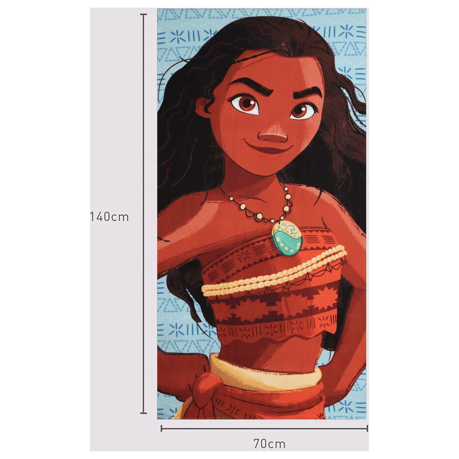 Disney Vaiana Moana microfibre beach towel product photo
