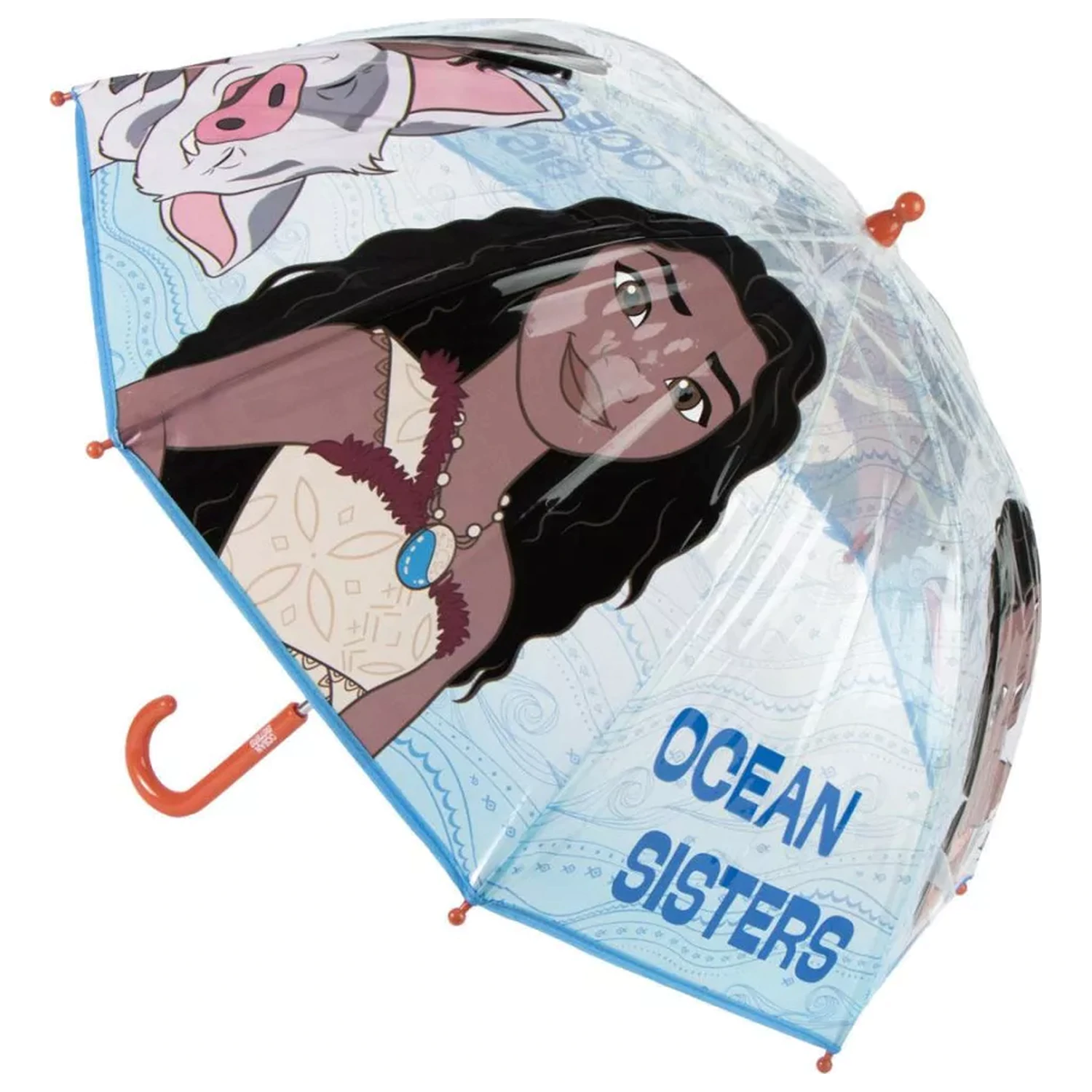 Disney Moana Ocean Sisters Kids Transparent Umbrella product photo