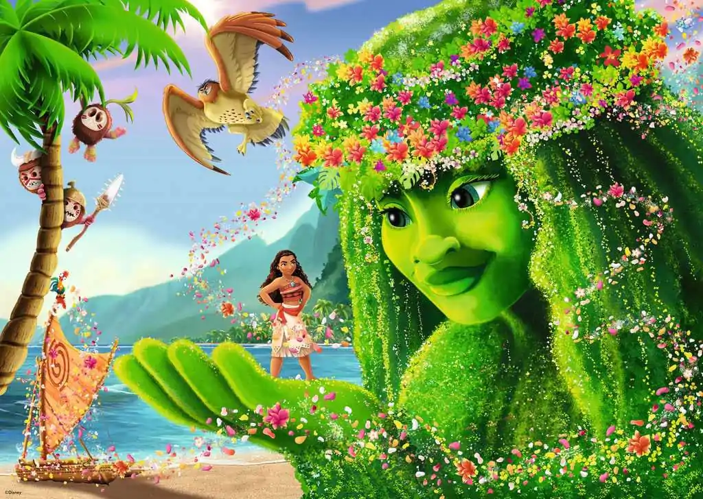 Disney Jigsaw Puzzle Vaiana (1000 pieces) product photo