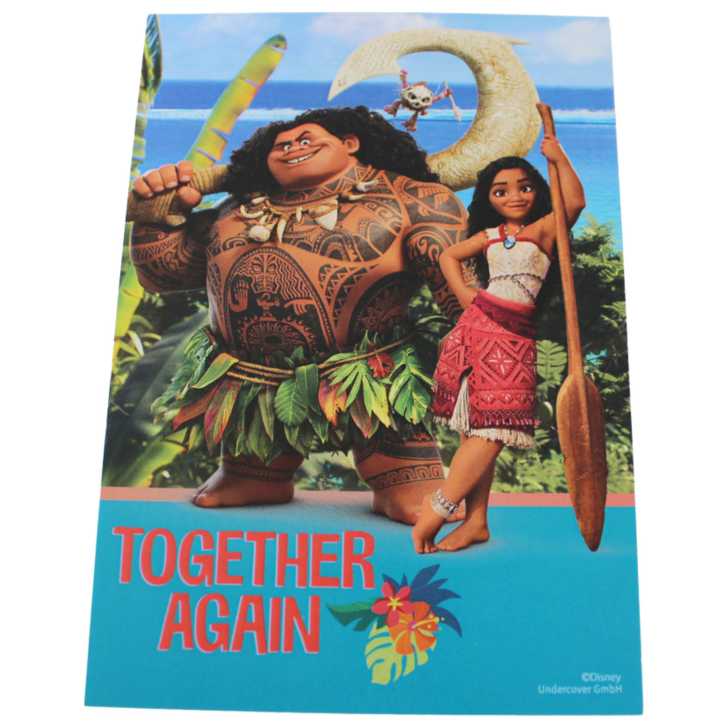 Disney Moana Together Again Stationery Set 5 Pieces product photo