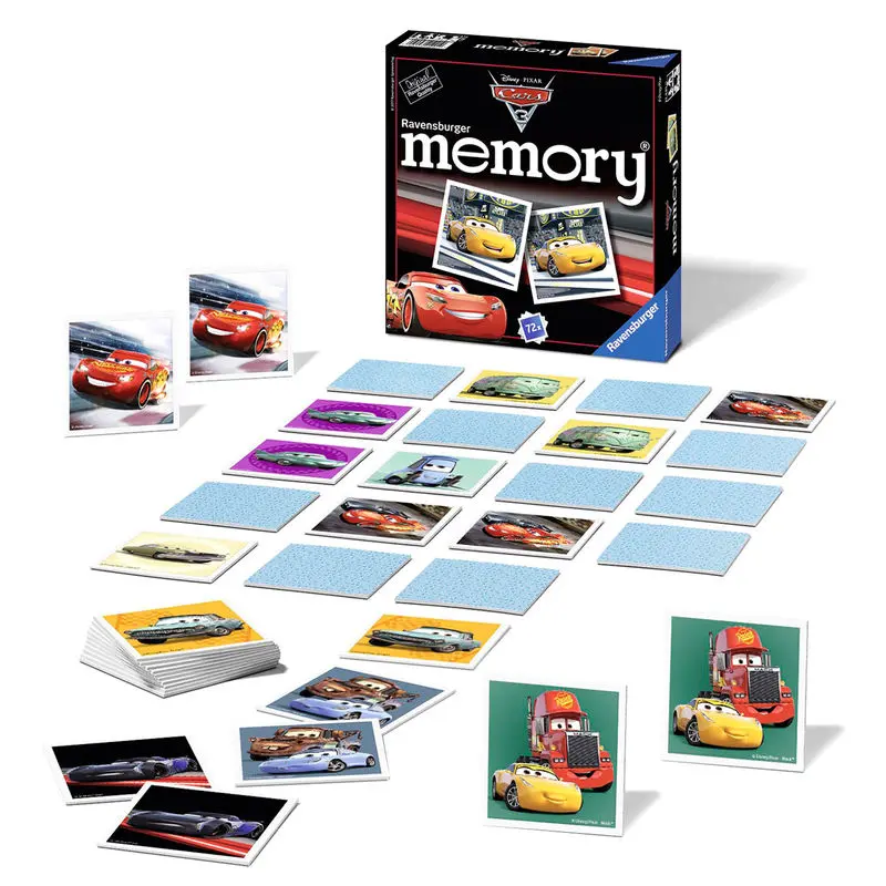 Disney Cars 3 memory game product photo