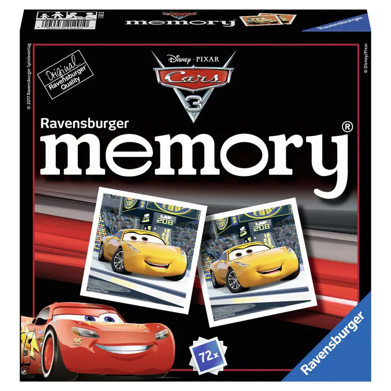 Disney Cars 3 memory game product photo