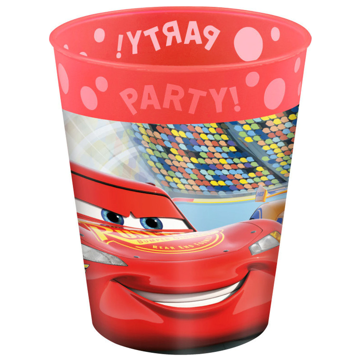 Disney Cars Arena Race Micro Premium Plastic Cup Set of 4, 250 ml product photo
