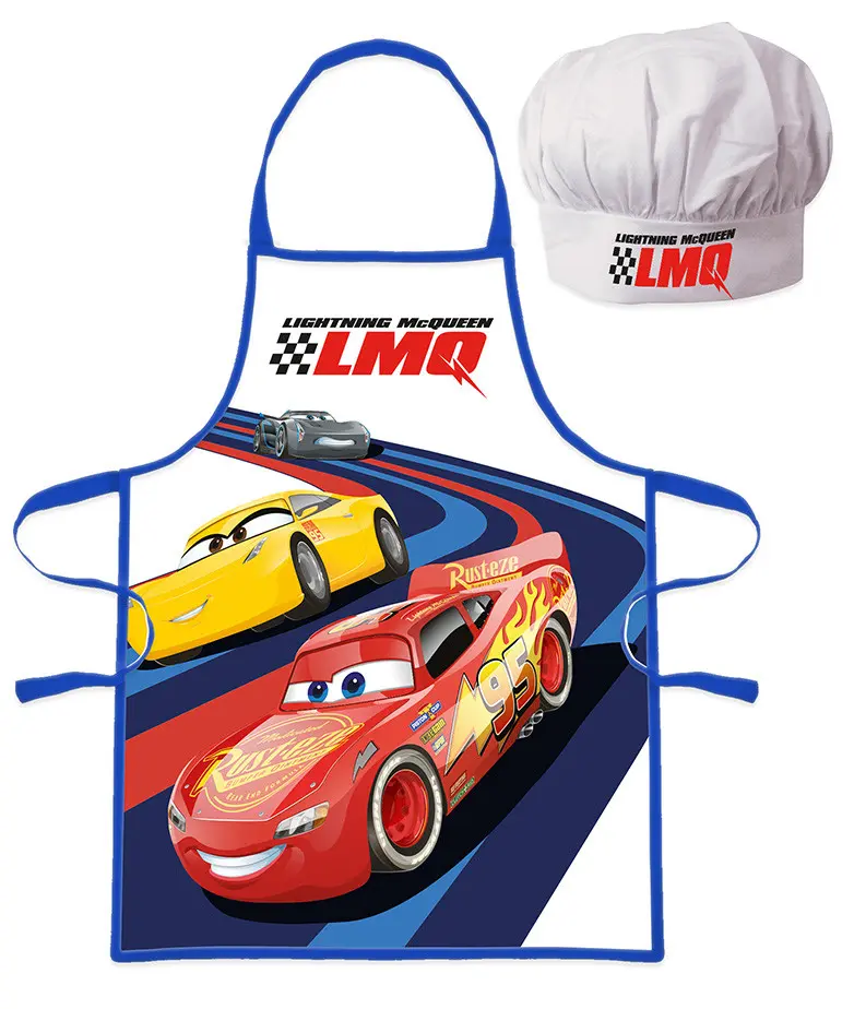 Disney Cars Children's Apron 2-piece Set product photo