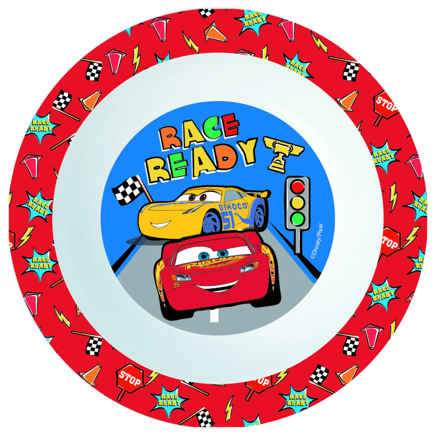 Disney Cars Lets Race micro deep plate 16 cm product photo