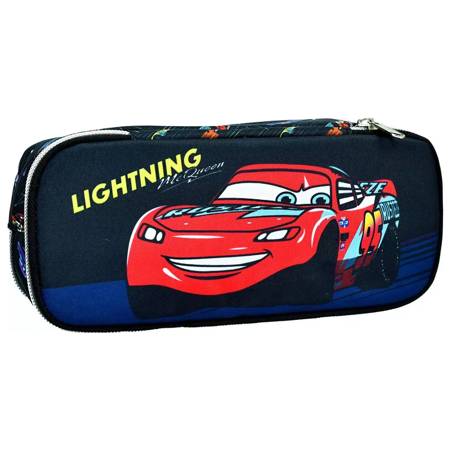 Disney Cars Lightning 2 Compartment Pencil Case 26 cm product photo