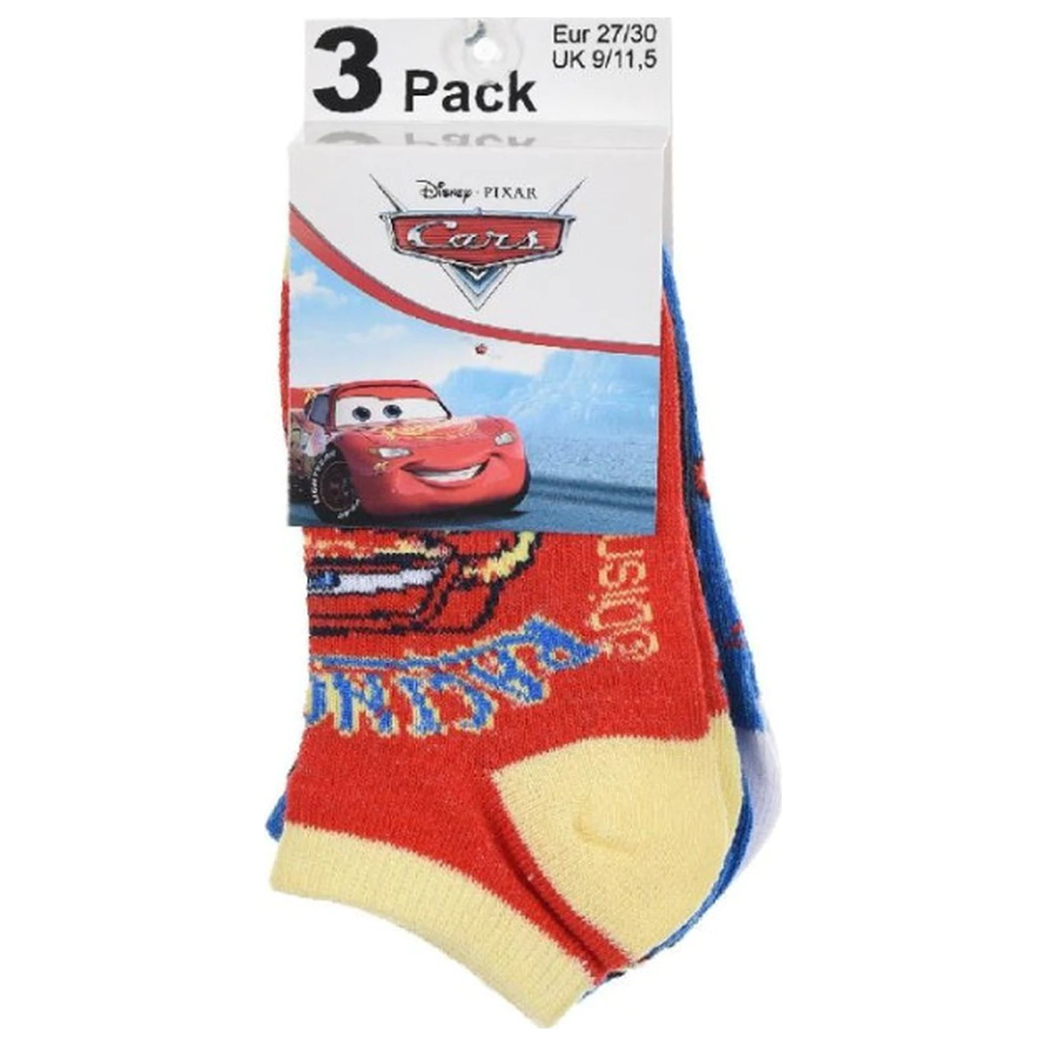 Disney Cars Madness Kids Secret Socks 31/34 product photo