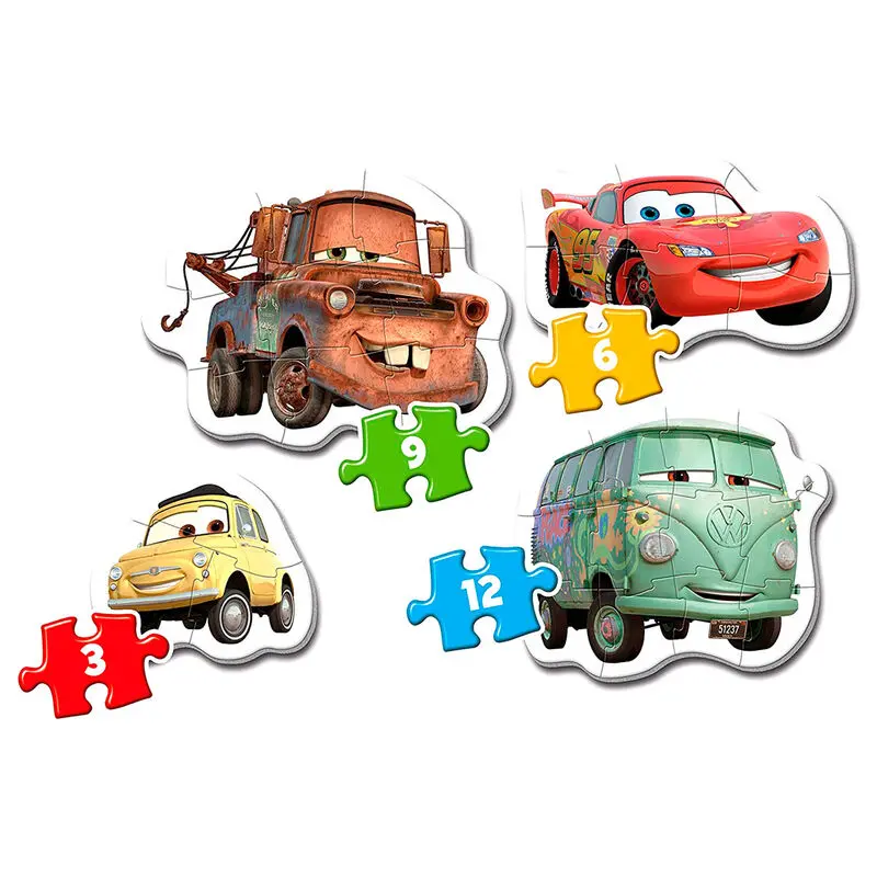 Disney Cars My First Puzzle 3-6-9-12pcs product photo