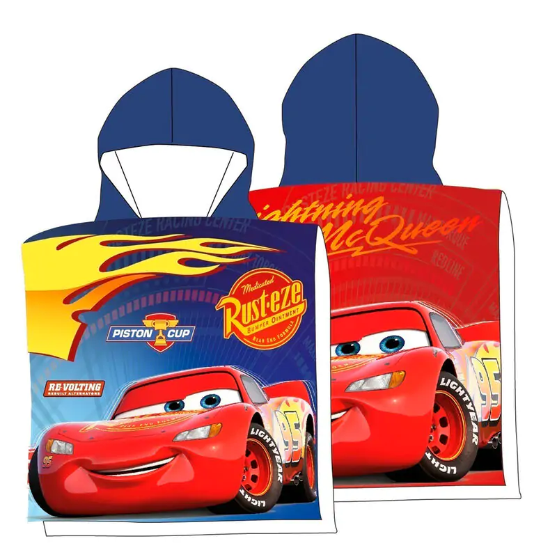 Disney Cars cotton poncho towel product photo