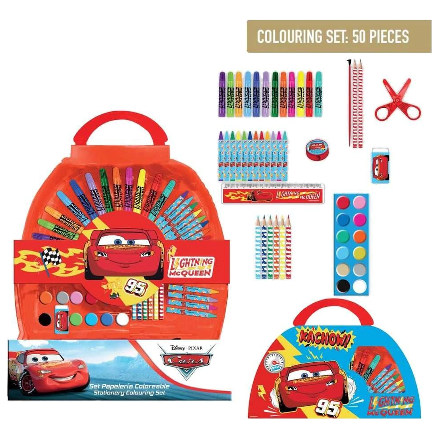 Disney Cars Pixar stationery set 50pcs product photo