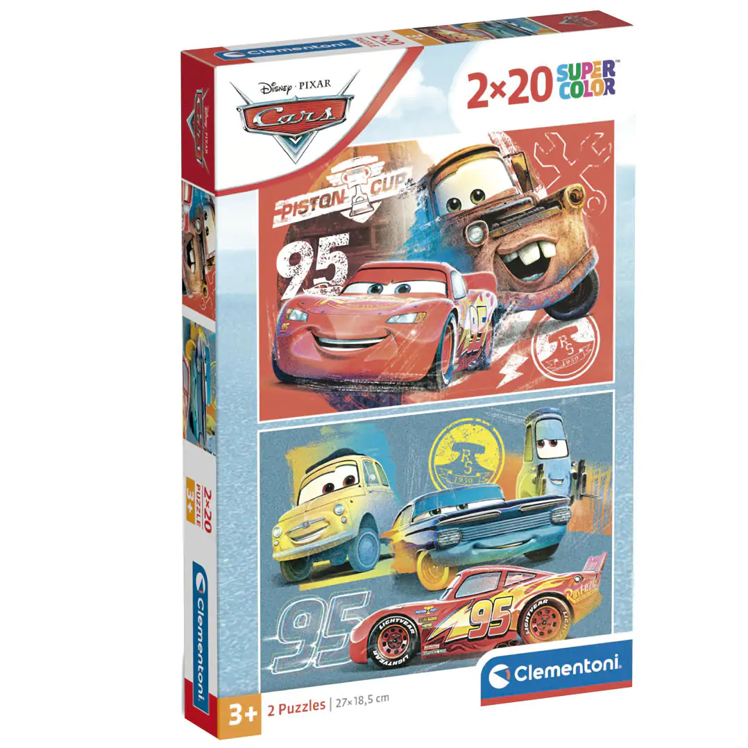 Disney Cars puzzle 2x20pcs product photo