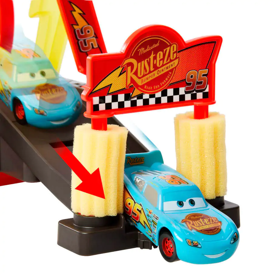 Disney Cars Race Ready Car Wash Playset product photo