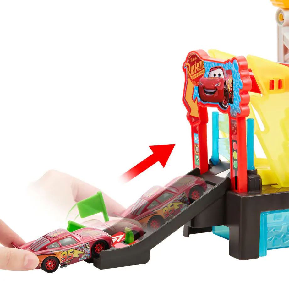 Disney Cars Race Ready Car Wash Playset product photo