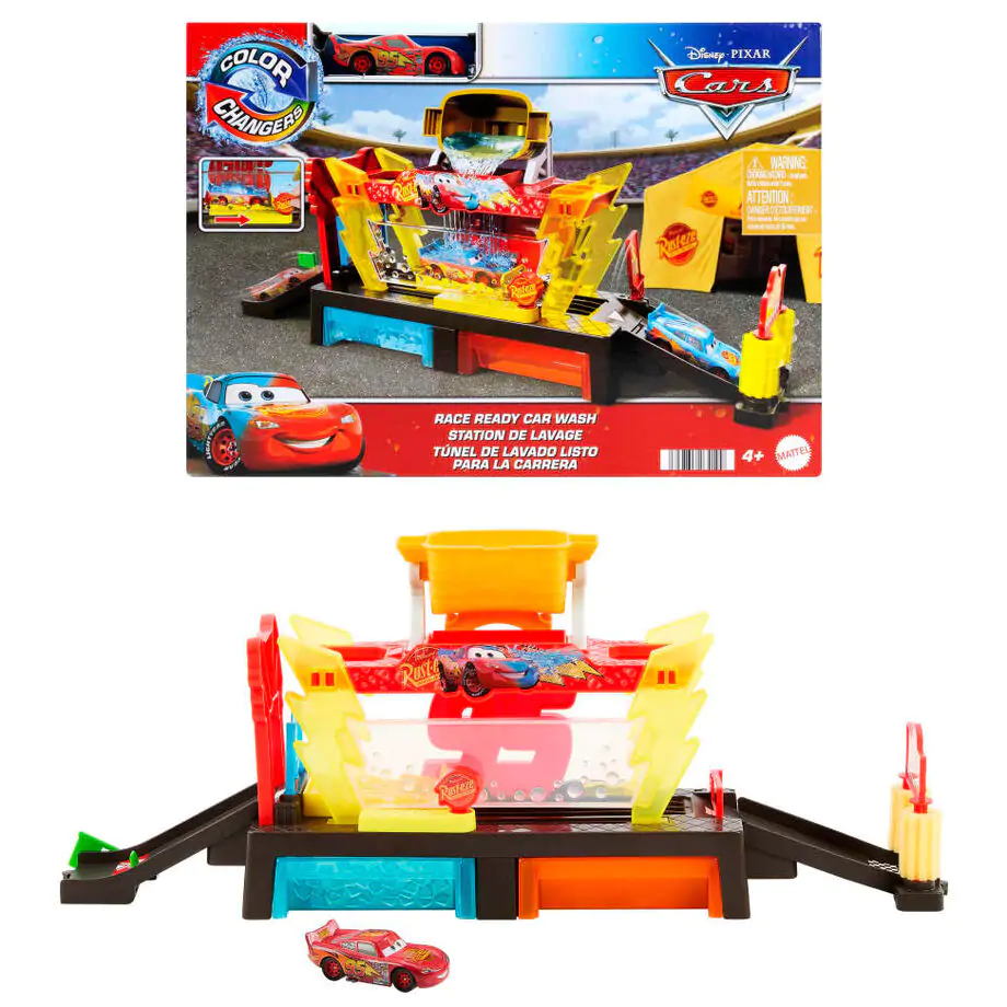 Disney Cars Race Ready Car Wash Playset product photo