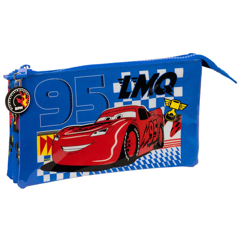 Disney Cars Race Ready triple pencil case product photo