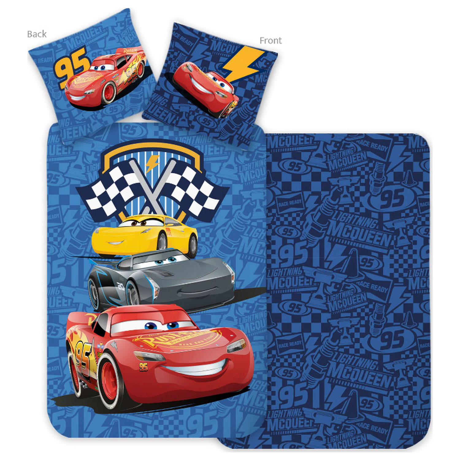 Disney Cars Racing Crew Duvet Cover product photo